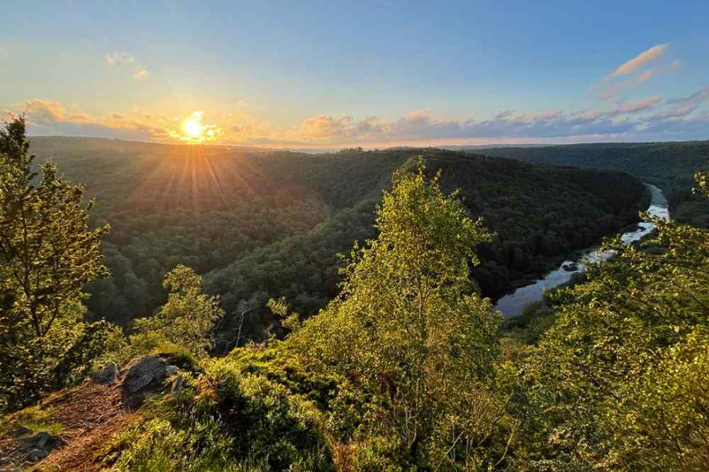 La vallée de la Semois Belgique